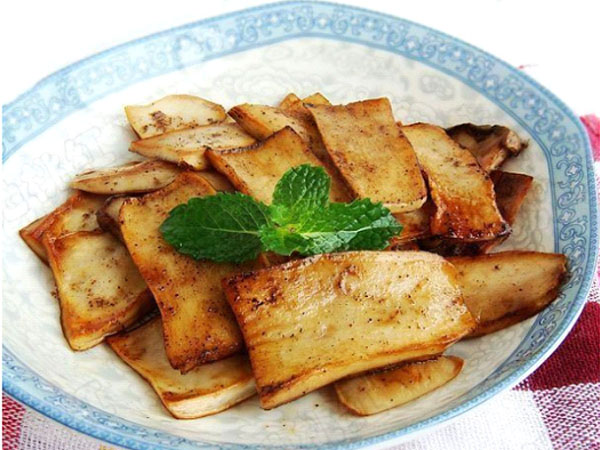 翠谷菜谱—香煎黑椒杏鲍菇