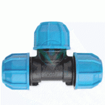 正三通-活接式PE管件 上海华维 锁扣PE管件 高效灌溉